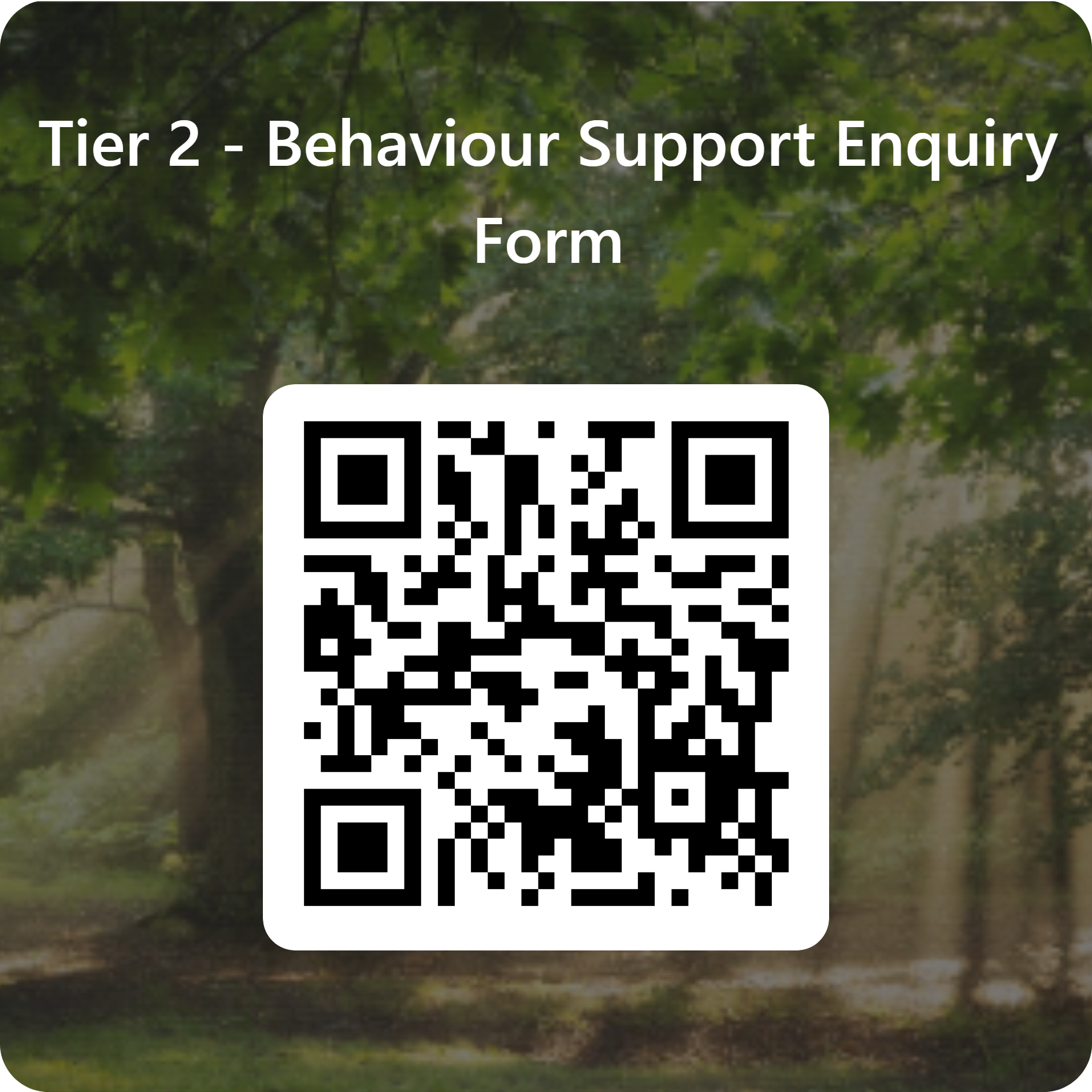 Tier 2 referral QR code