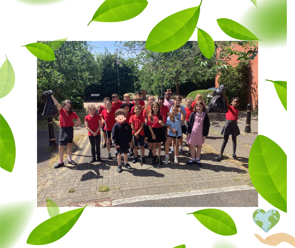 Year 4 litter picking