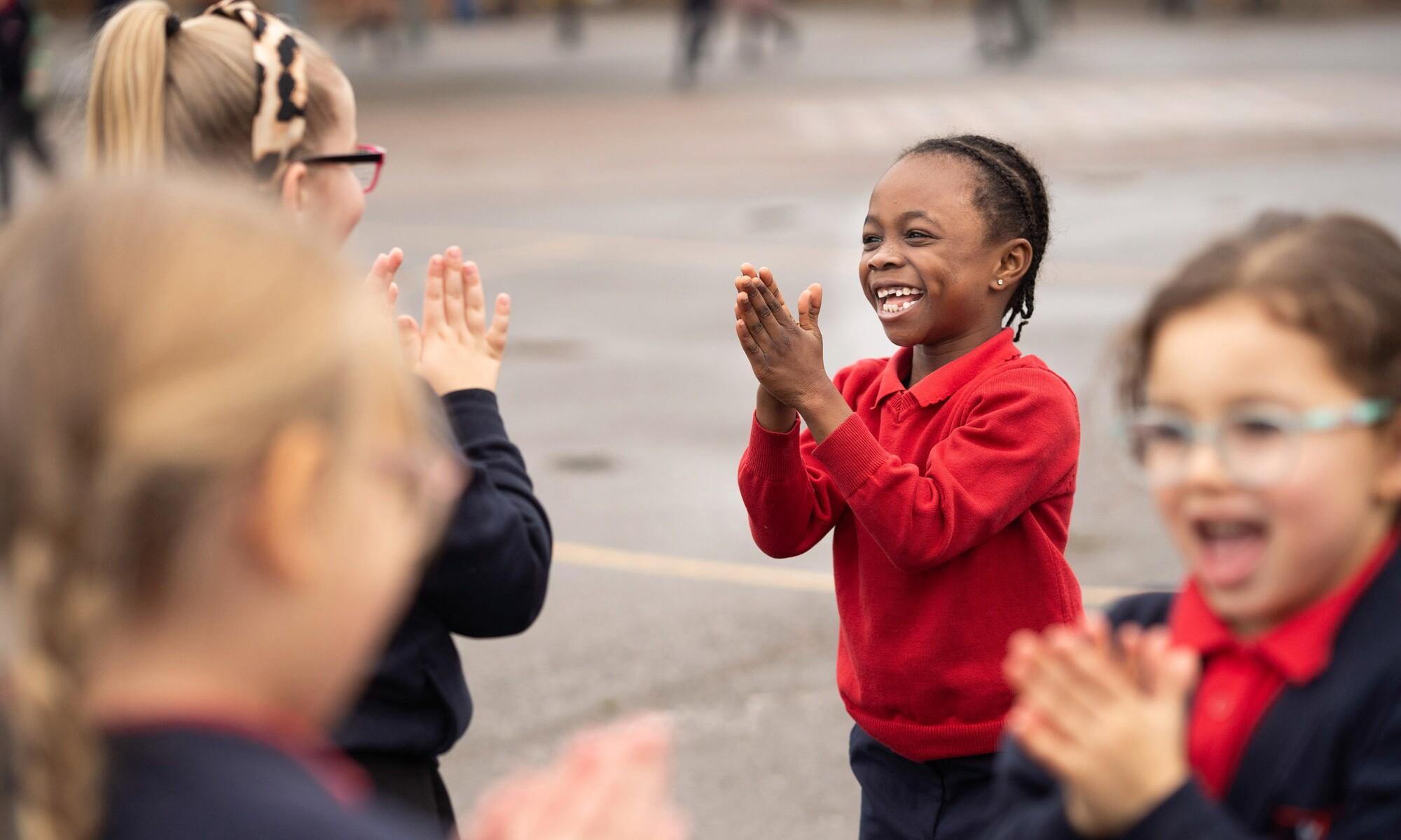 Different Year groups playing together