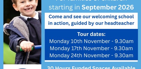 Parent Tours 2025-26