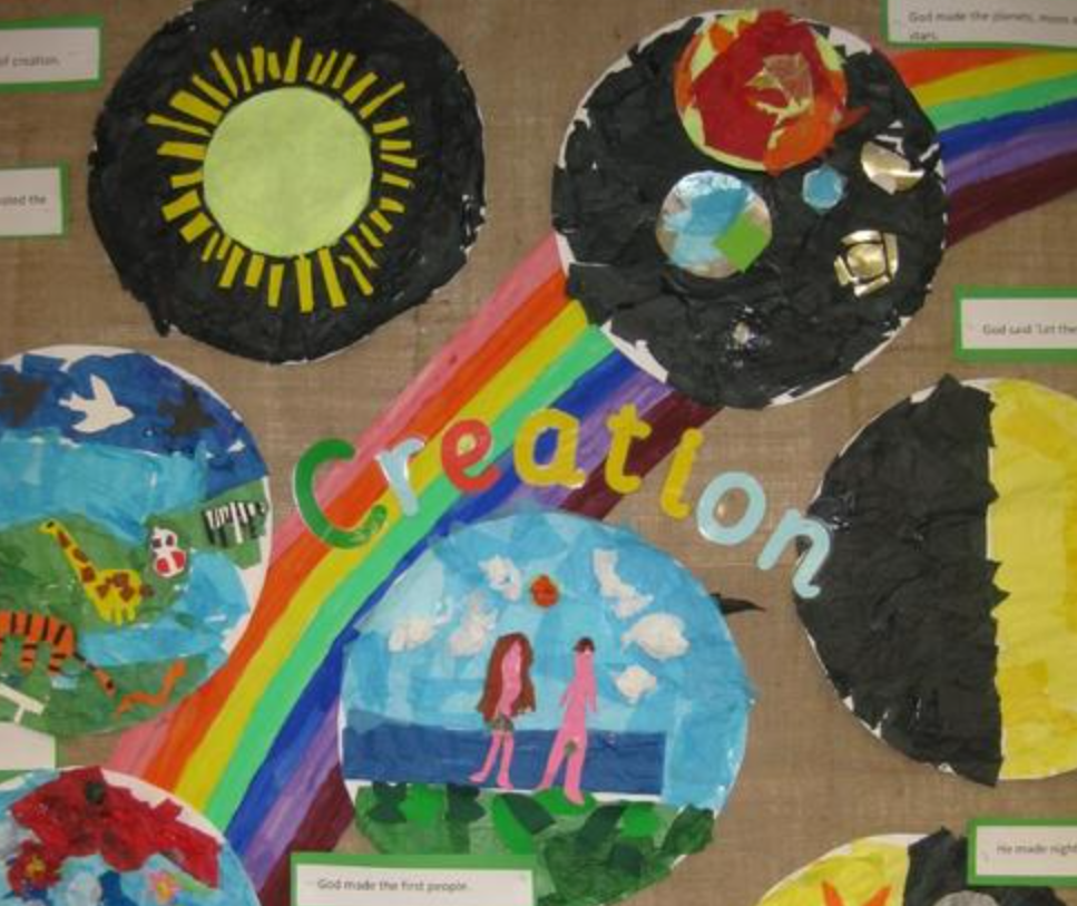 Year 3 Christian Creation Story Display AP RE