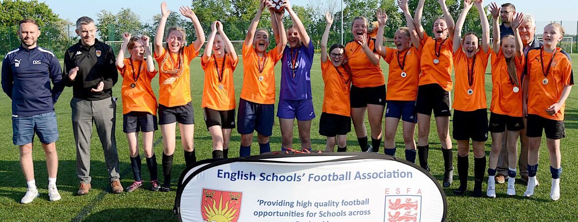 Chantry Academy celebrates monumental success in girls' football