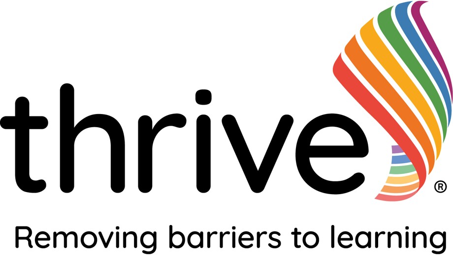 Thrive logo tagline rgb