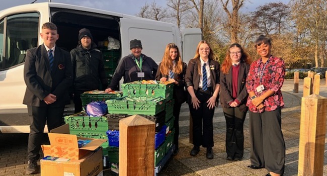Neale-Wade Academy supports local food bank Image