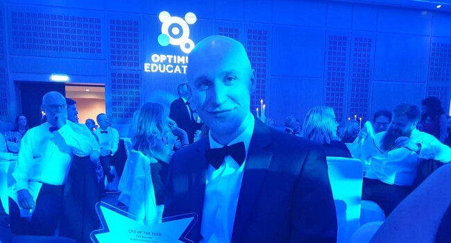 ALT celebrates after winning a prestigious award Image