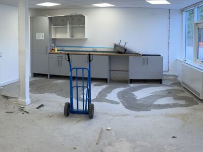 Sidegate primary new staff room