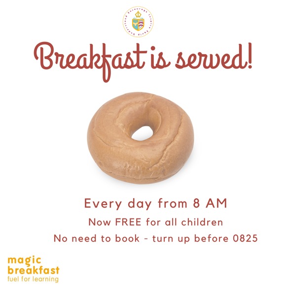 Yellow Breakfast Food Invitation