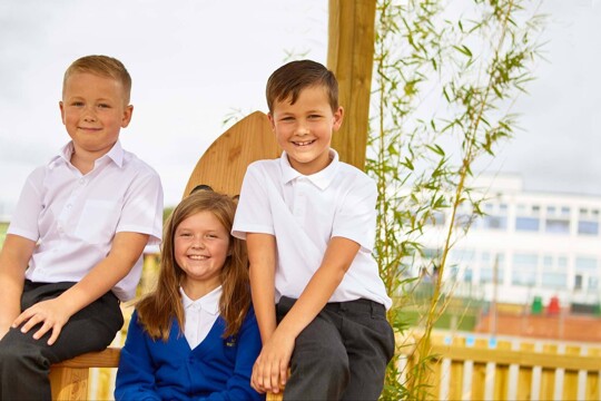 BPS students outside