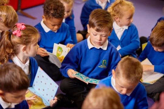 BPS students reading