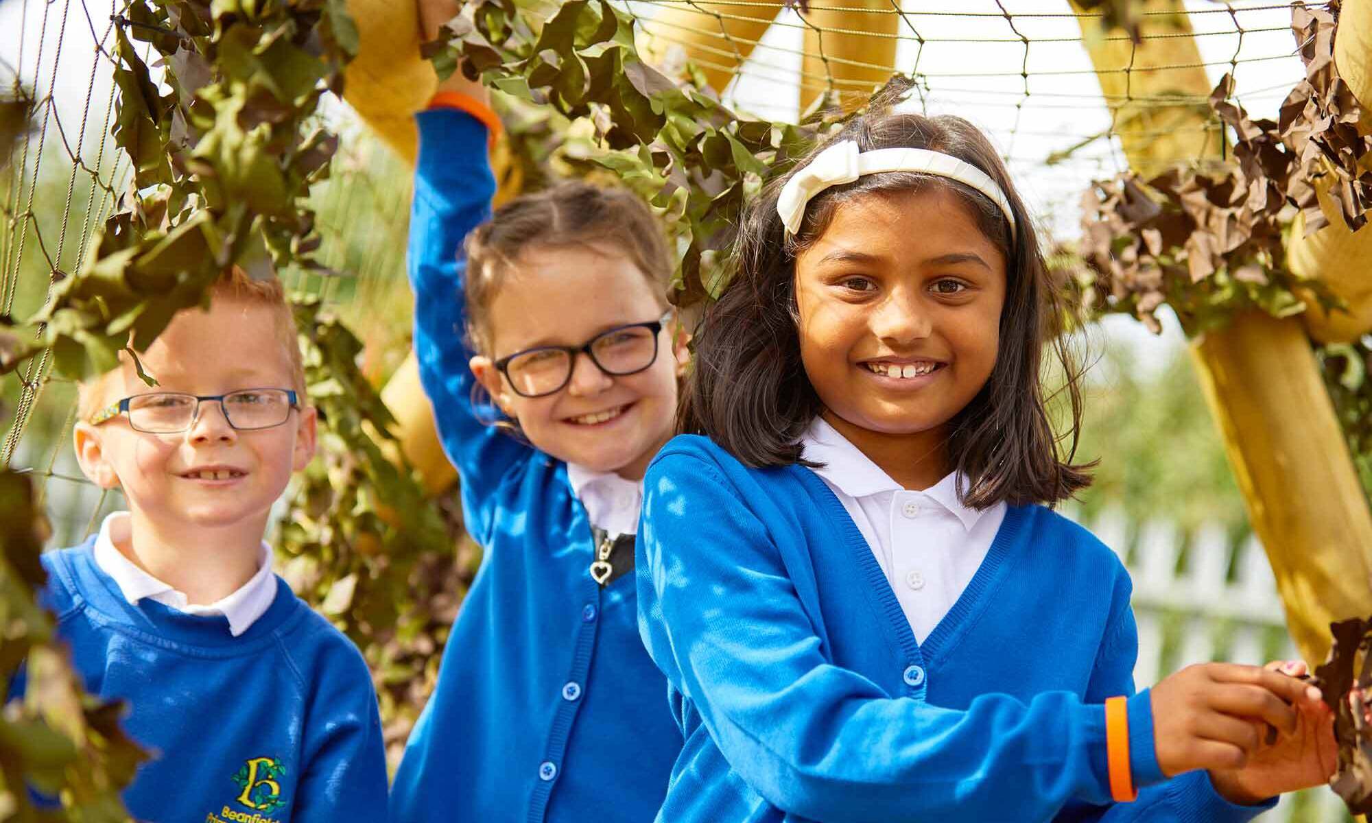 Beanfield Primary School Students
