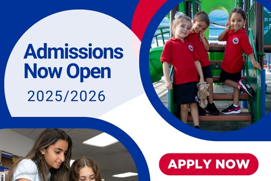 Admissions Now Open for 2026/2027!