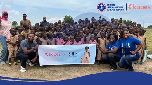 Kapes visits Togo to support girls’ education