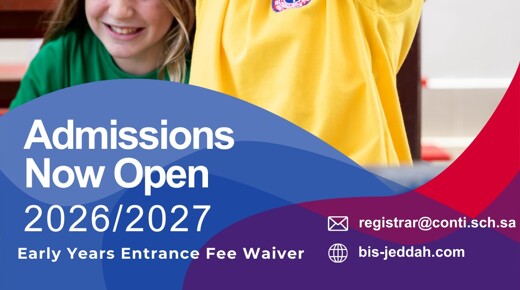 Admissions Now Open for 2026/2027!