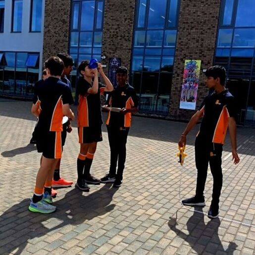 Year 9 Students Measure  School Building Using  Trigonometry! Image