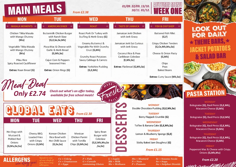 AUTUMN 2025 MENU Page 1