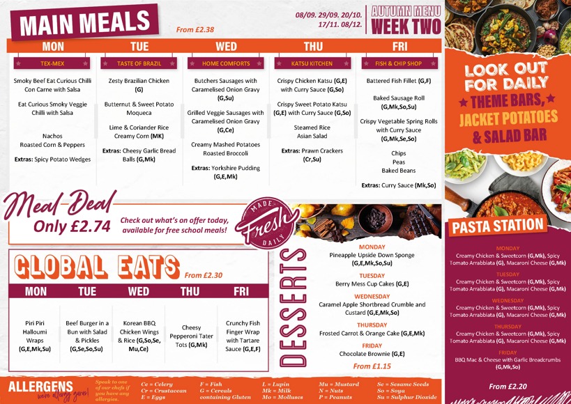 AUTUMN 2025 MENU Page 2