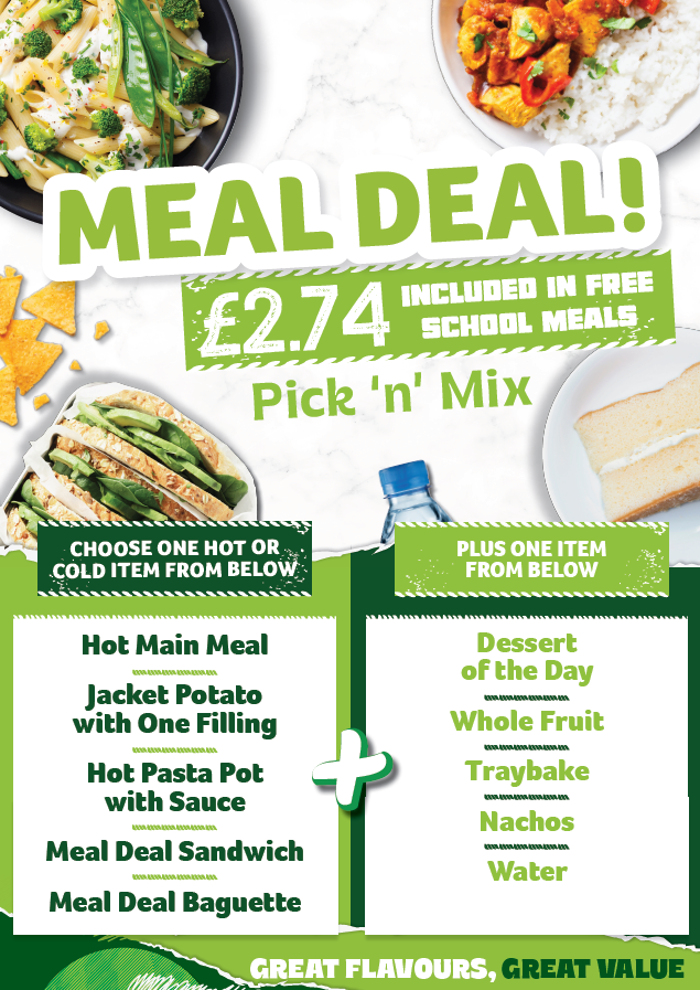 BOLDER ACADEMY MEAL DEAL POSTER 2025