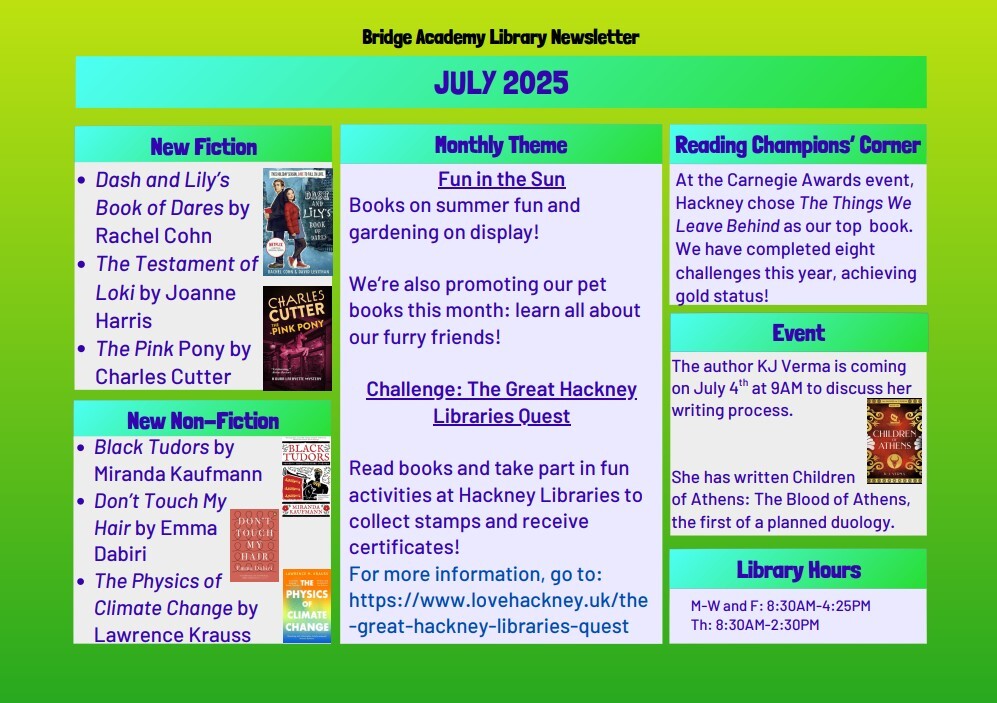 Bridge academy library newsletter jul2025jpeg