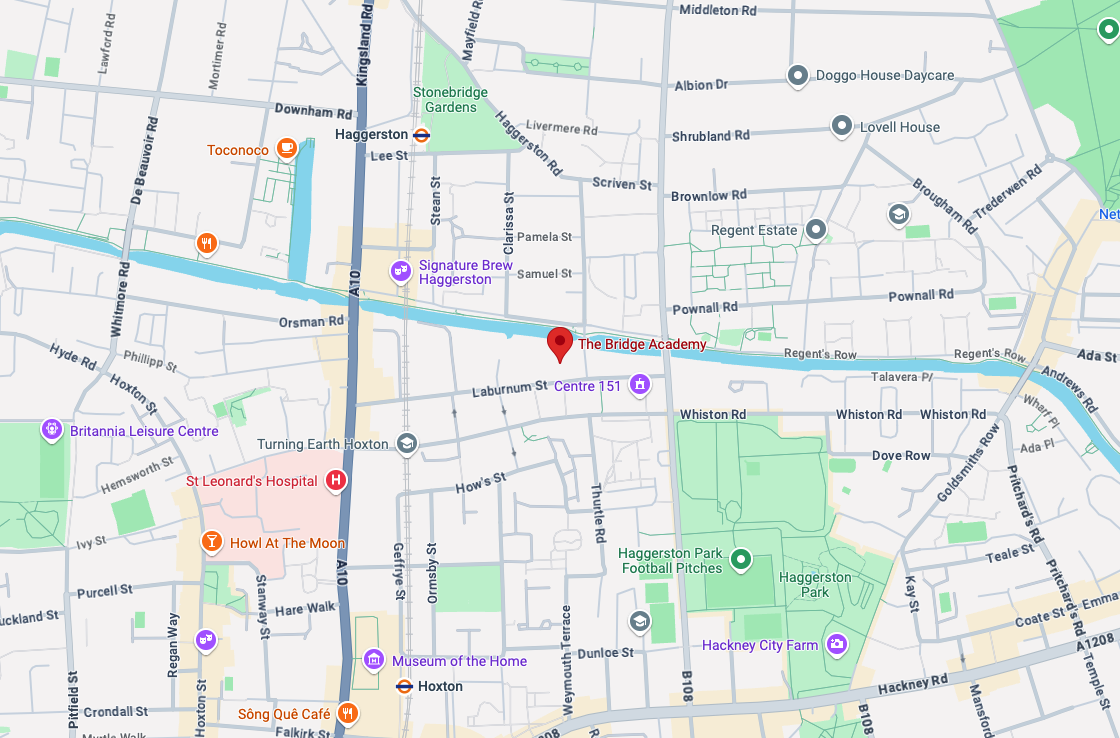 Bridge Academy Map