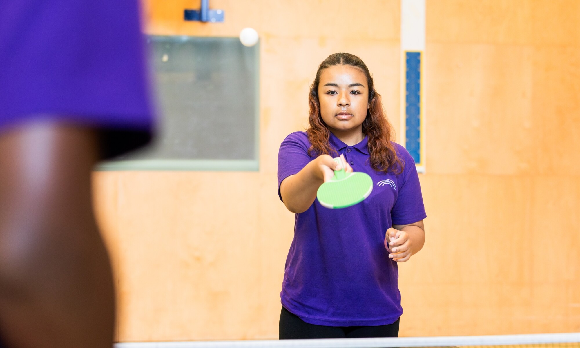 The Bridge Academy pupils in a PE lesson