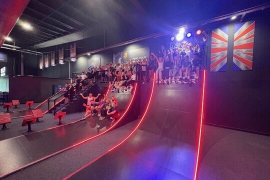 Enrichment: Students enjoying their time at Ninja Warrior