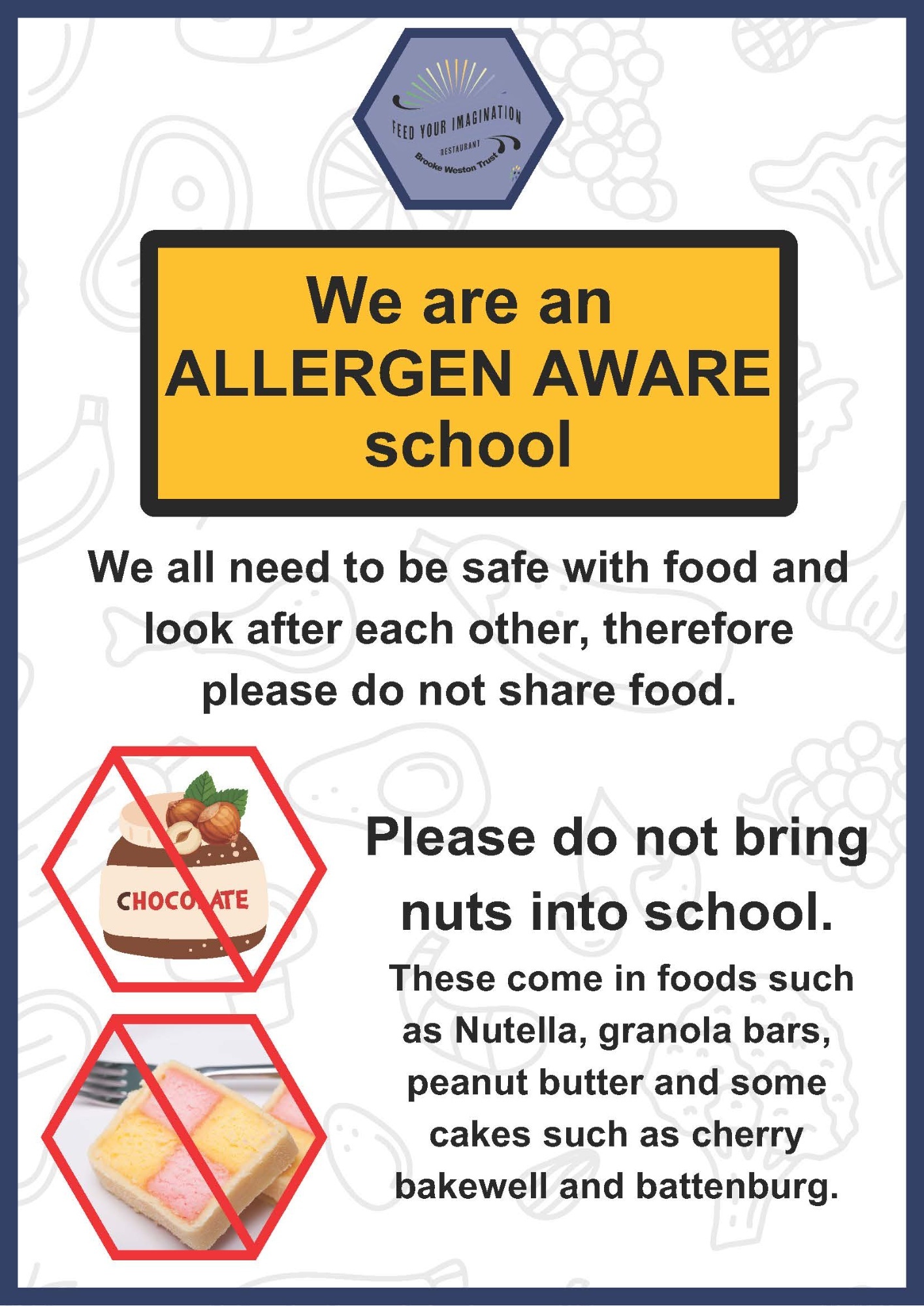 Restaurant   Allergen aware poster