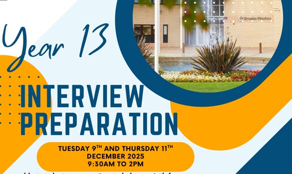 Year 13 Interview Preparations Image