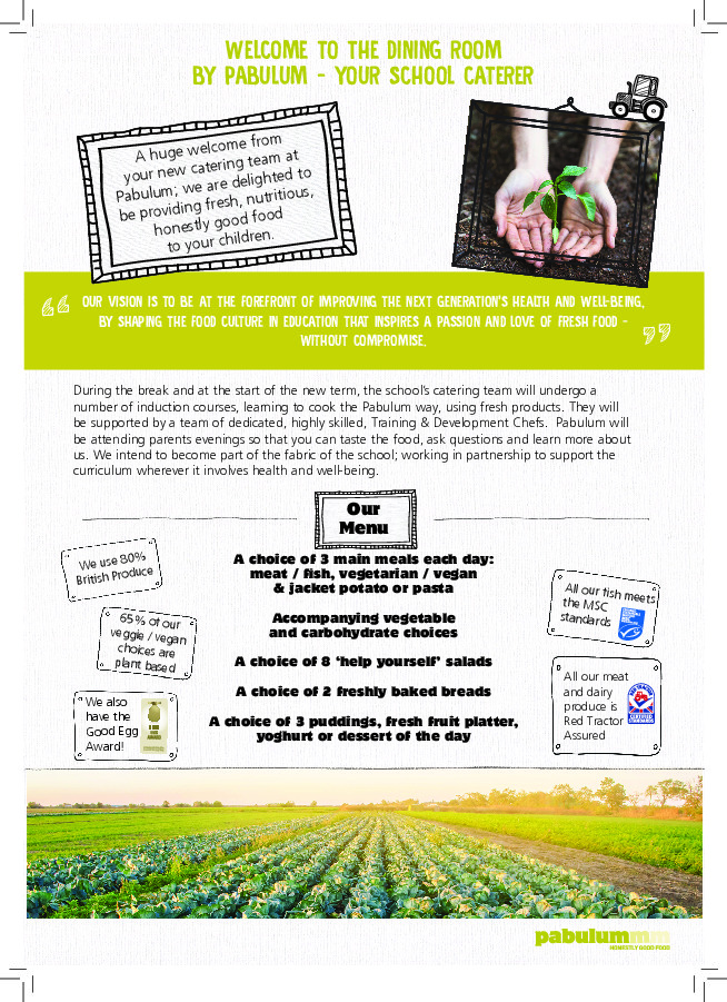 Welcome to the Dining Room March 2024 1