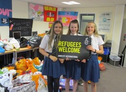 Refugees welcome 3 CVCC students 768x576