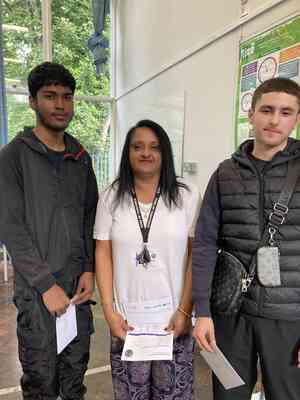 Exam results day kings 2023 4