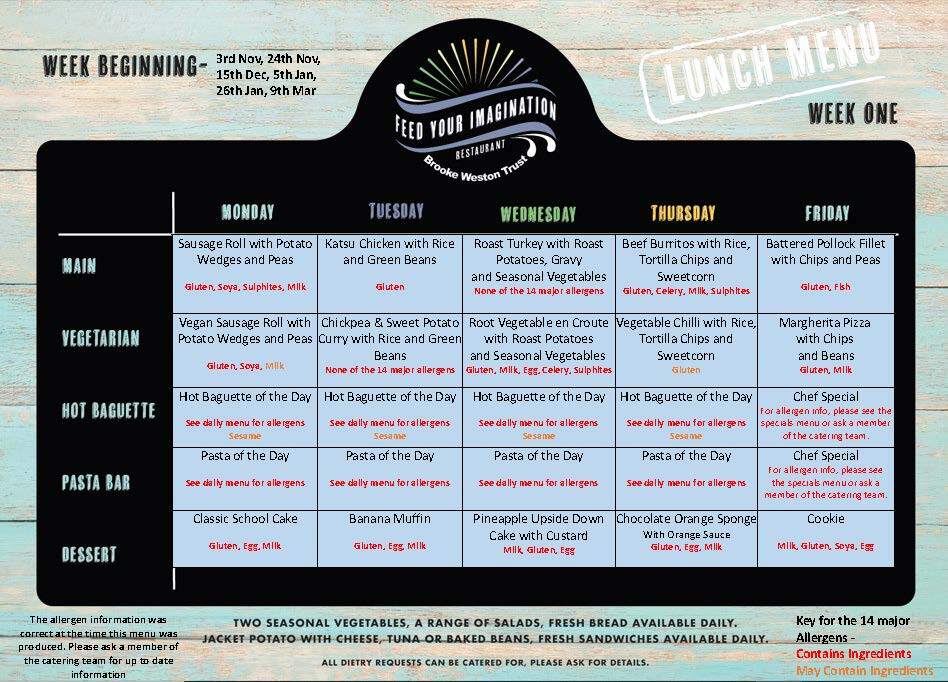 01.Secondary Lunch Menu Wk1 3 Oct 25 April 26.pdf Page 1