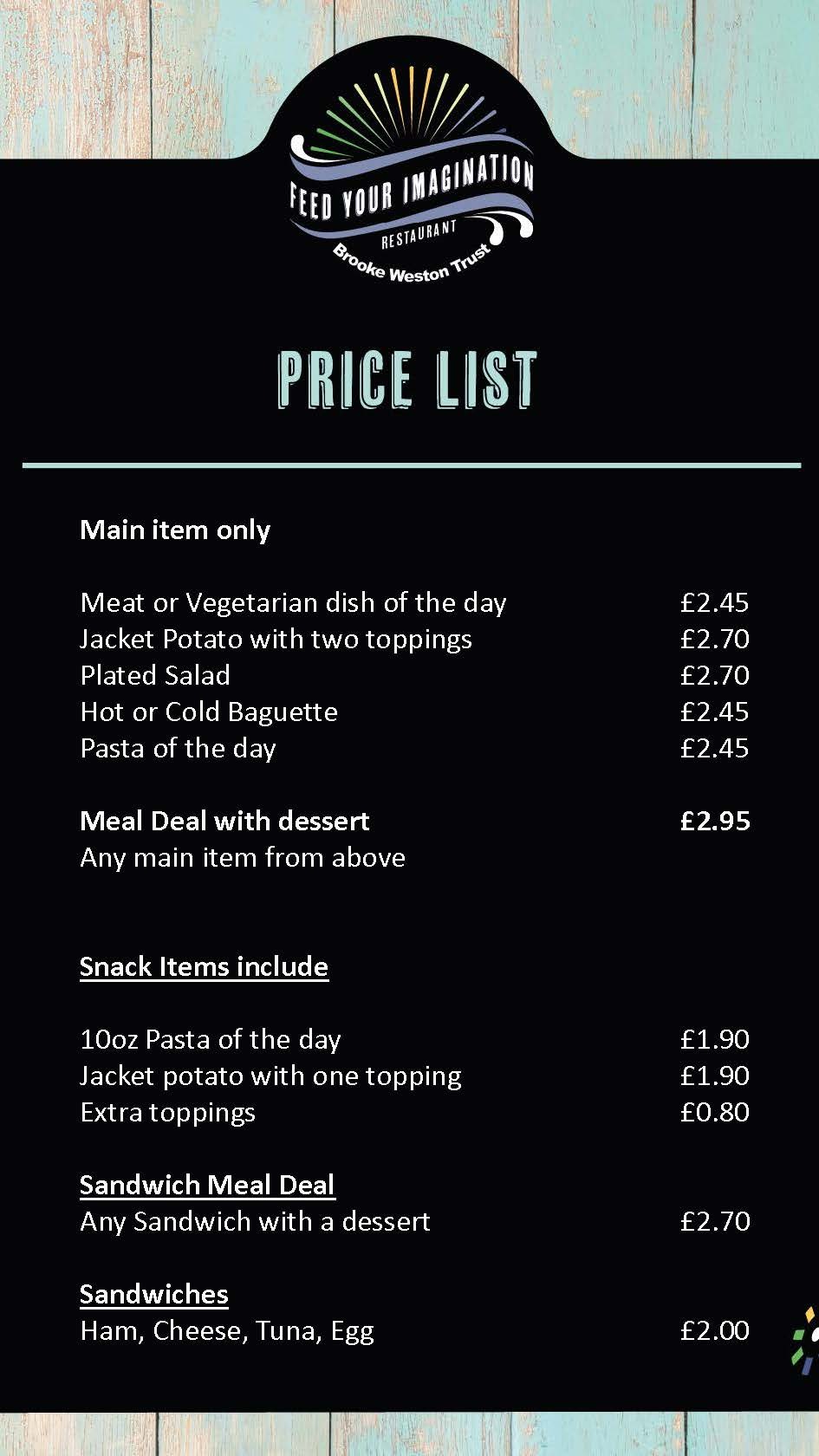 Price List 3