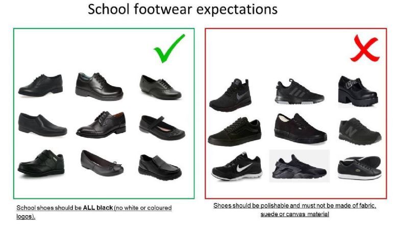 CTS - School footwear expectations