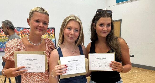 A'level and BTEC Results Celebrations Image