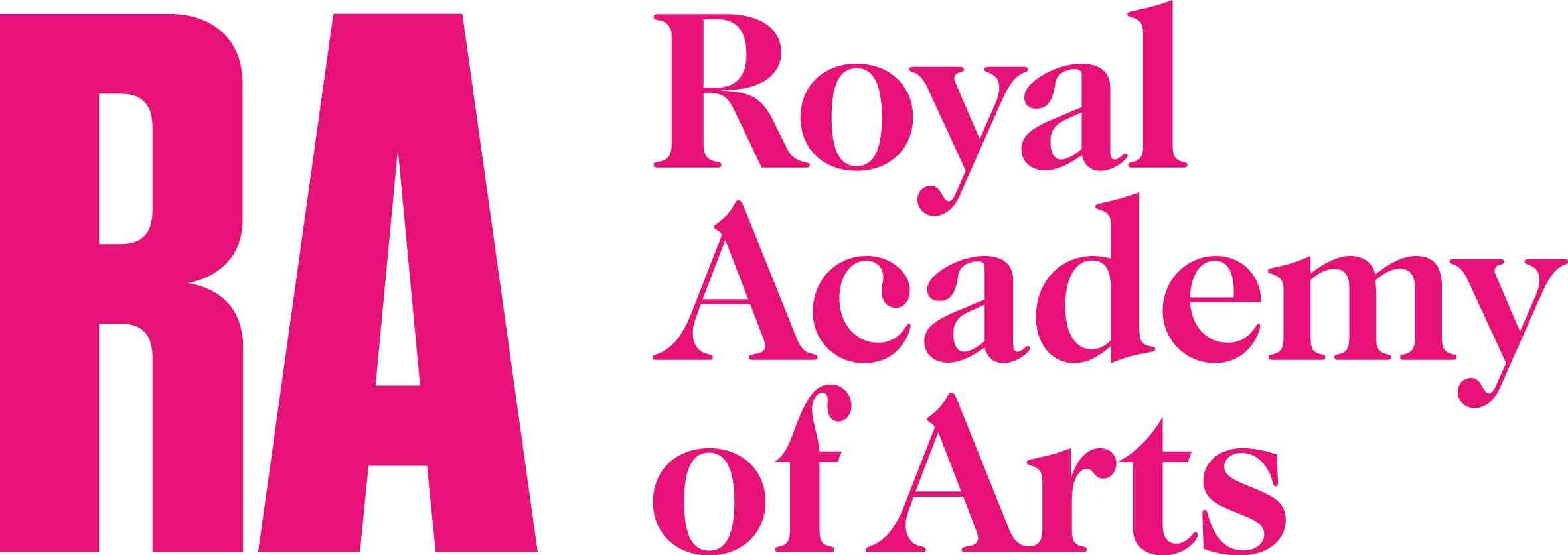 Royal Academy of Arts logo lockup 213 copy