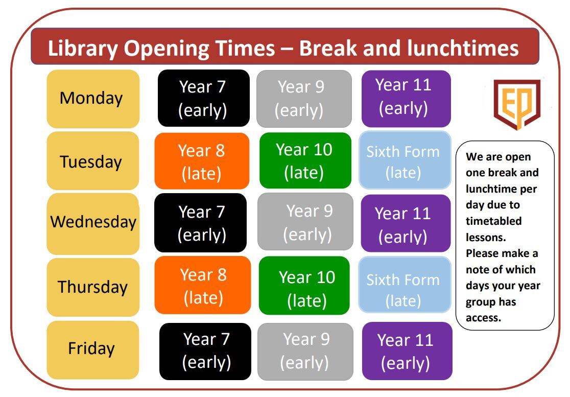 Library Opening Times