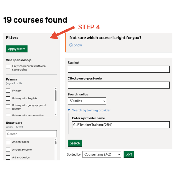 DfE step 4