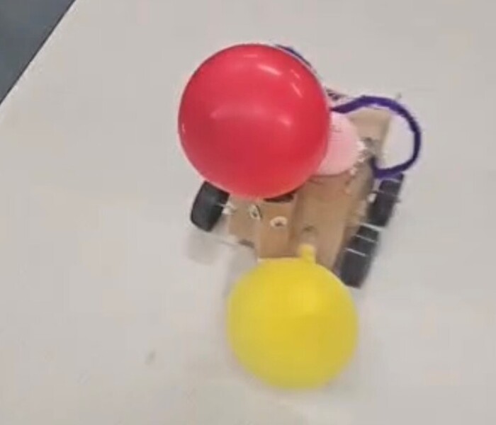 STEM Club Showcases Balloon Car Creations Image