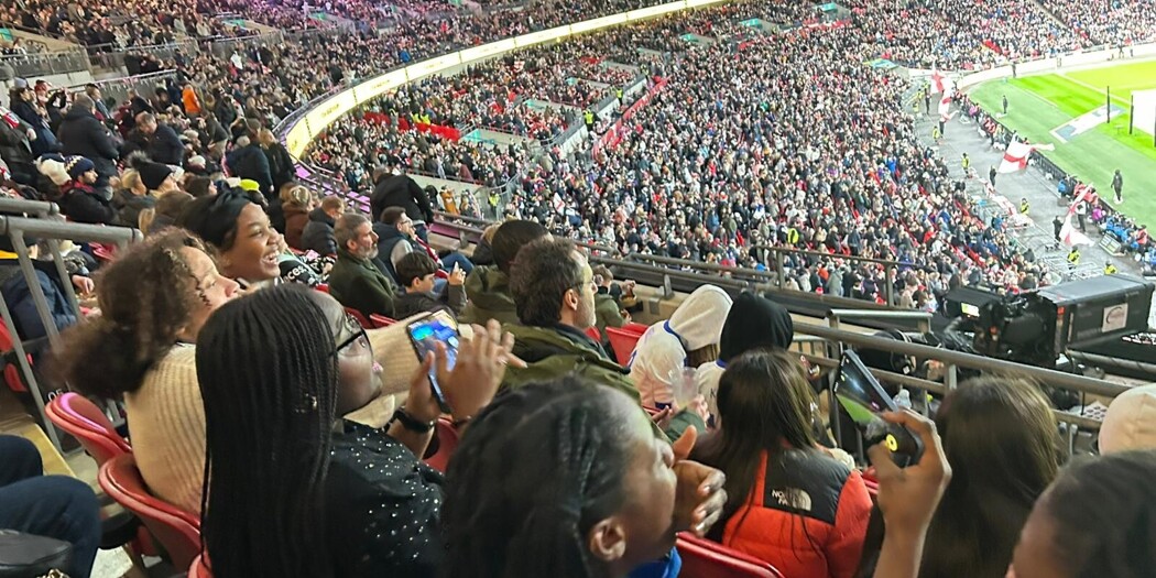 Students Enjoy an Unforgettable Day at Wembley Stadium