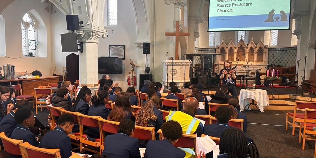 Year 7 and Year 10 Visit All Saints Church, Peckham
