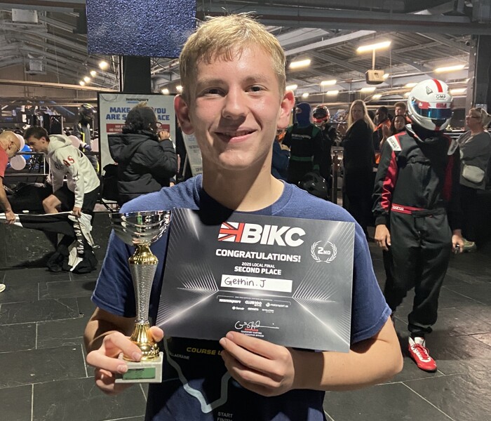 Gethin shines in British Indoor Karting Championships Image