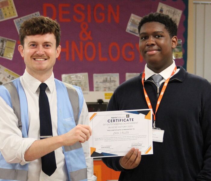 Zain in Top 20 out of 2,600 History Students Image