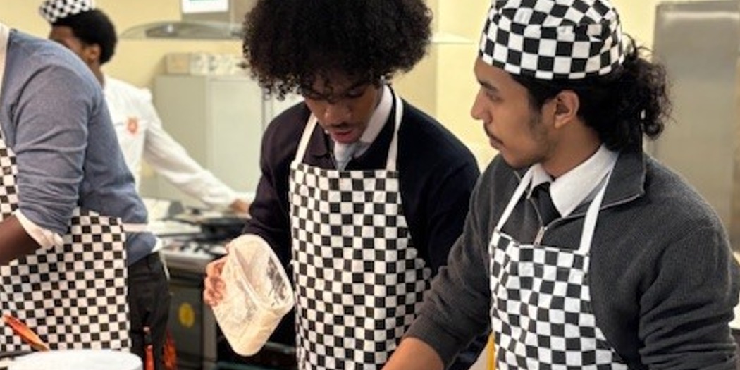 Weekly Cooking Sessions for Sixth Formers
