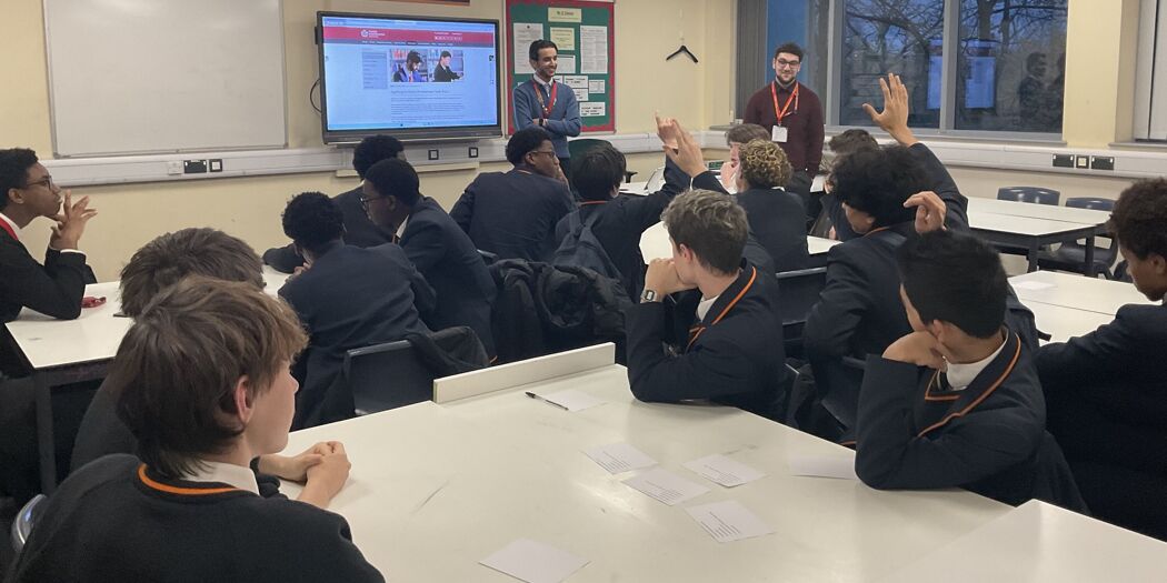 Former Students Inspire Year 11