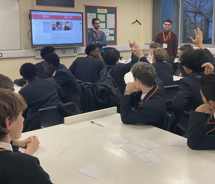 Former Students Inspire Year 11 Image