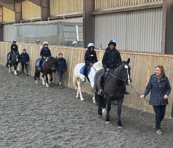 At the Riding A Dream Academy in Newmarket Image