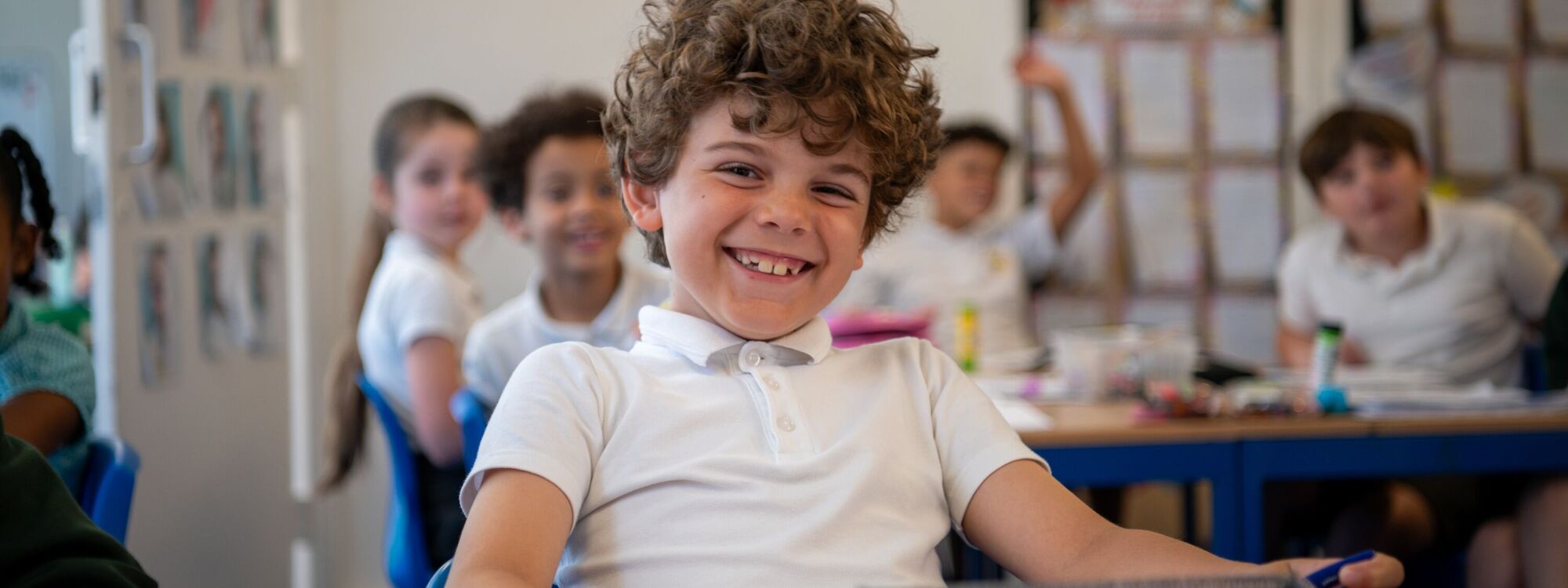 Joydens Wood Infant and Junior Schools Student in Class