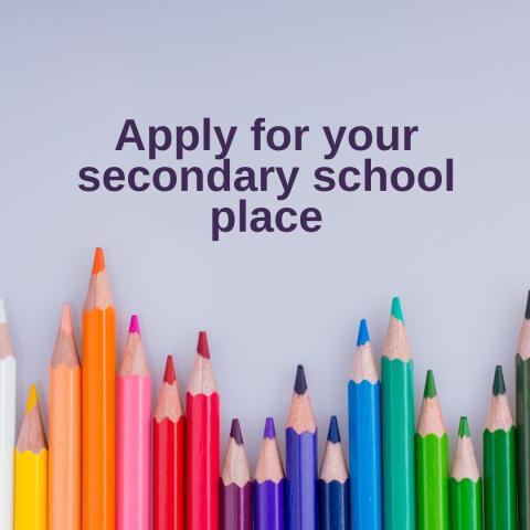 Apply for secondary school   Paul, W'ton Today FB page