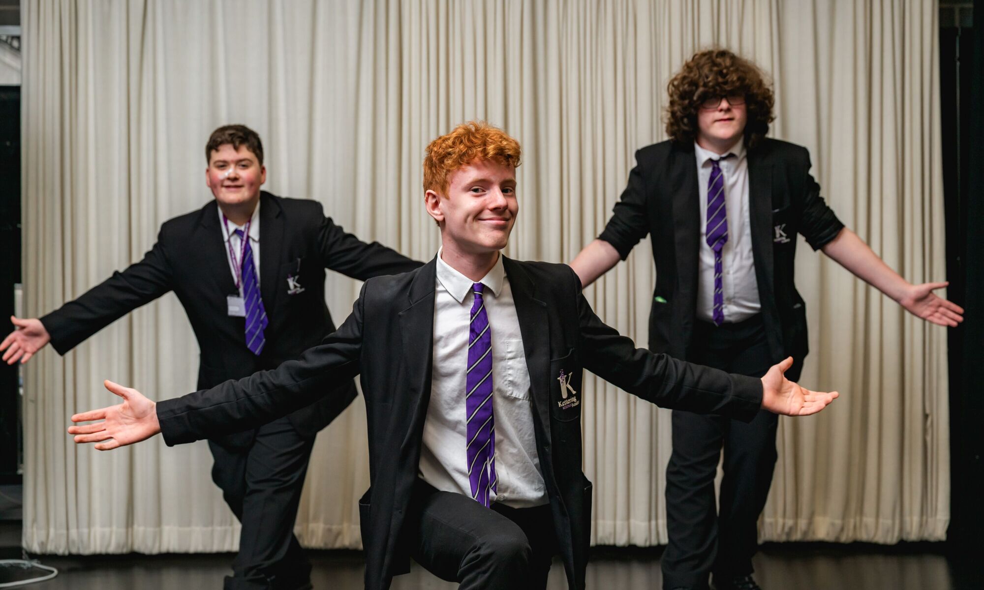 Kettering Science Academy - 3 drama students