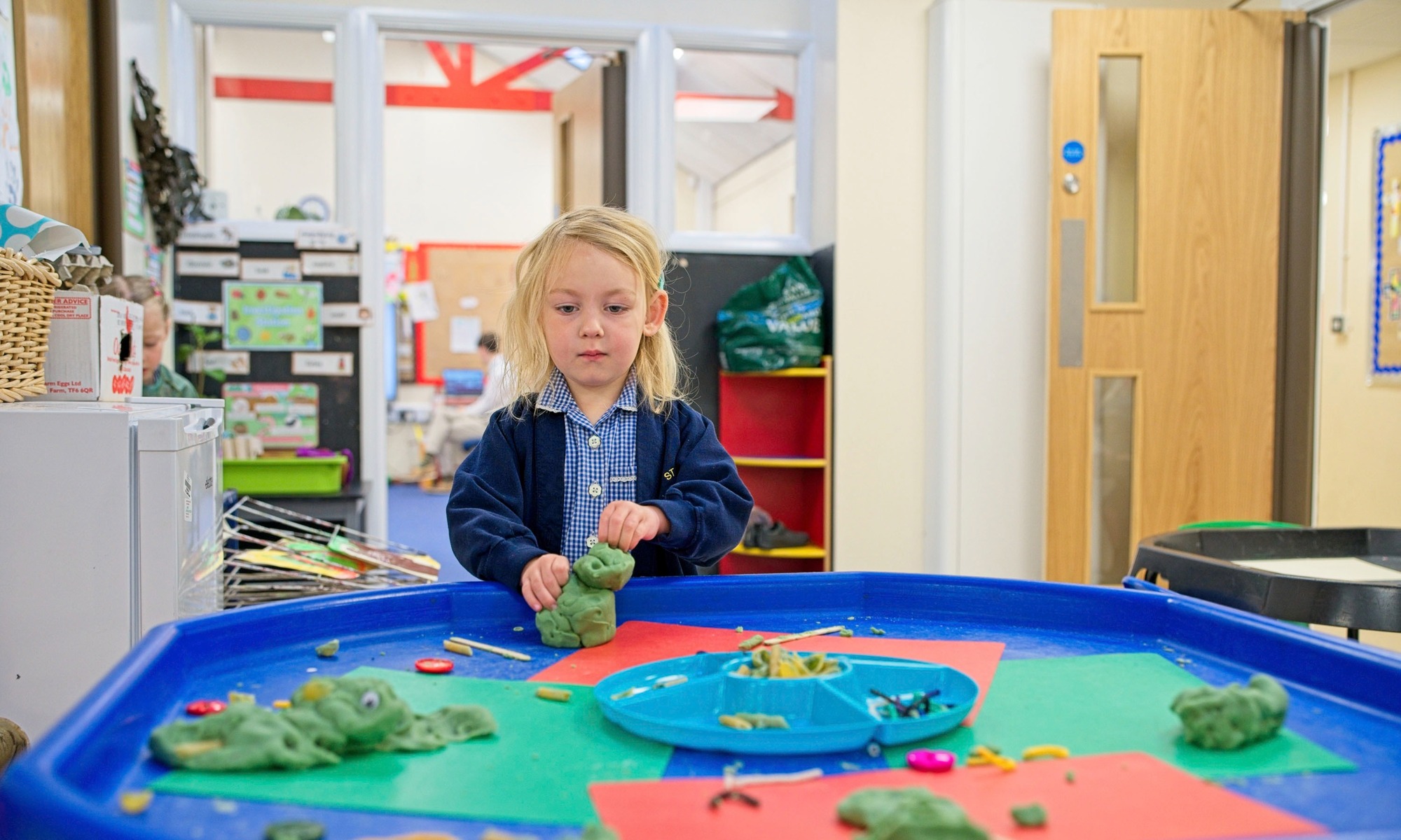 St Mary's Catholic Primary pupils playing